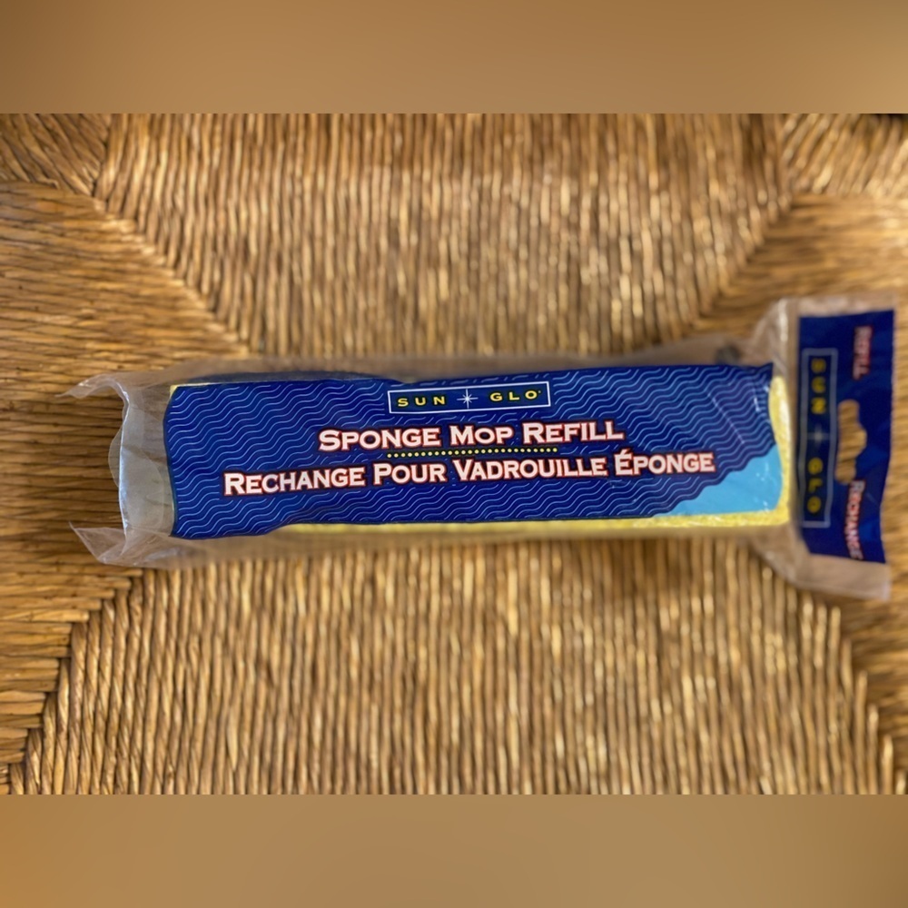 Vintage Standard Sponge Mop Refill Fits most mops New in package